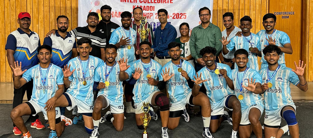 MES College win 5th consecutive inter-collegiate mens c’ship