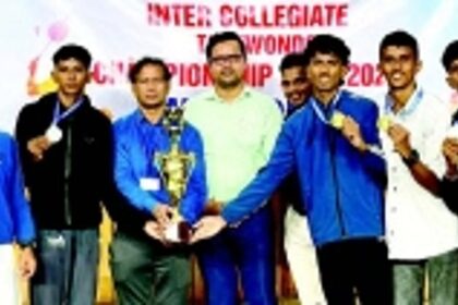 MES College win GU Inter-Collegiate  Taekwondo Championship