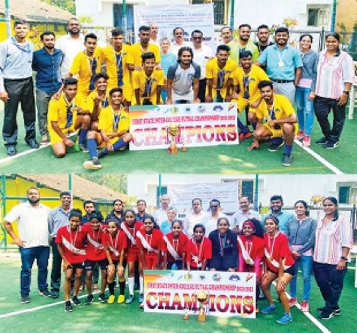MES, Rosary win inter-college futsal championships