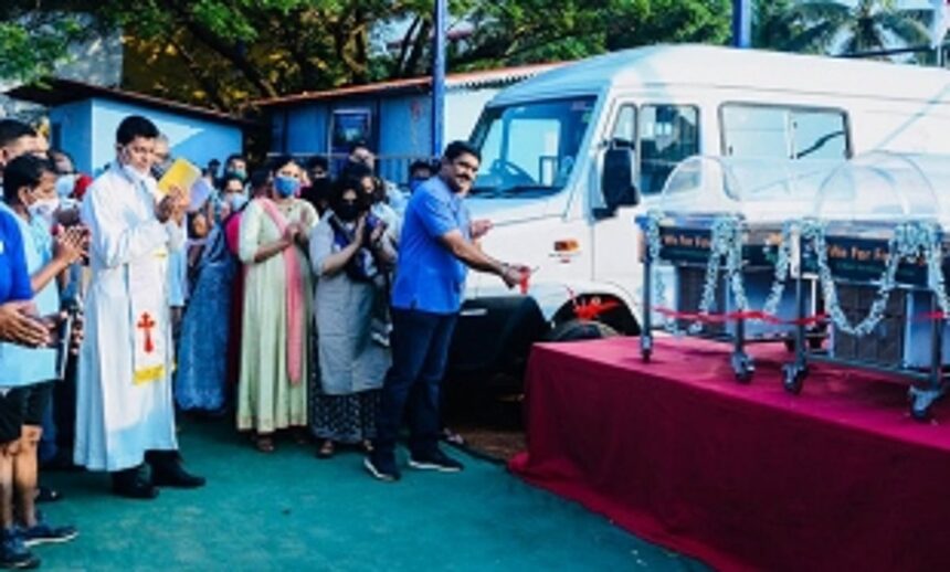 MLA launches hearse van, 3 mobile morgues for Fatorda