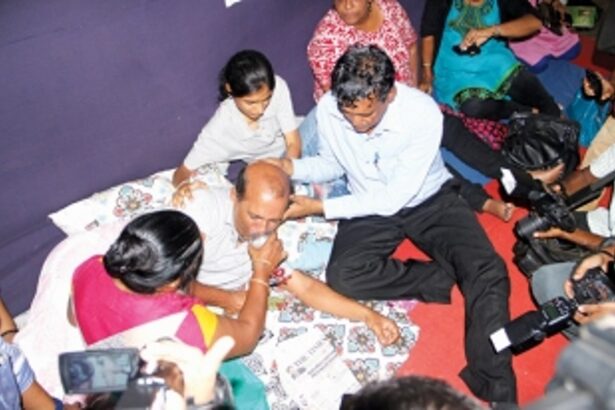 MLAs bow down to gale FORCE