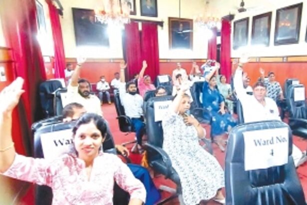 MMC: 15 BJP-backed councillors pass no-confidence motion against Ghanashyam, but fail to explain why