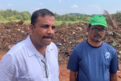 MMC clears Garbage dump from Benaulim after Complaints from Local to Colva PS