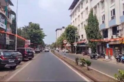 MMC clears dangling wires menace at Swatantra Path ahead of Shigmotsav parade