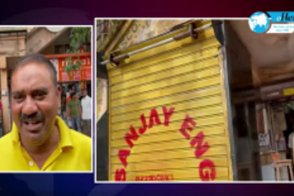 MMC demolishes an illegal shop in Vasco