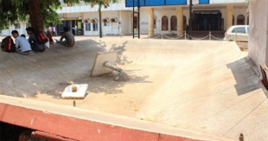 MMC neglects Vasco fountains, gardens