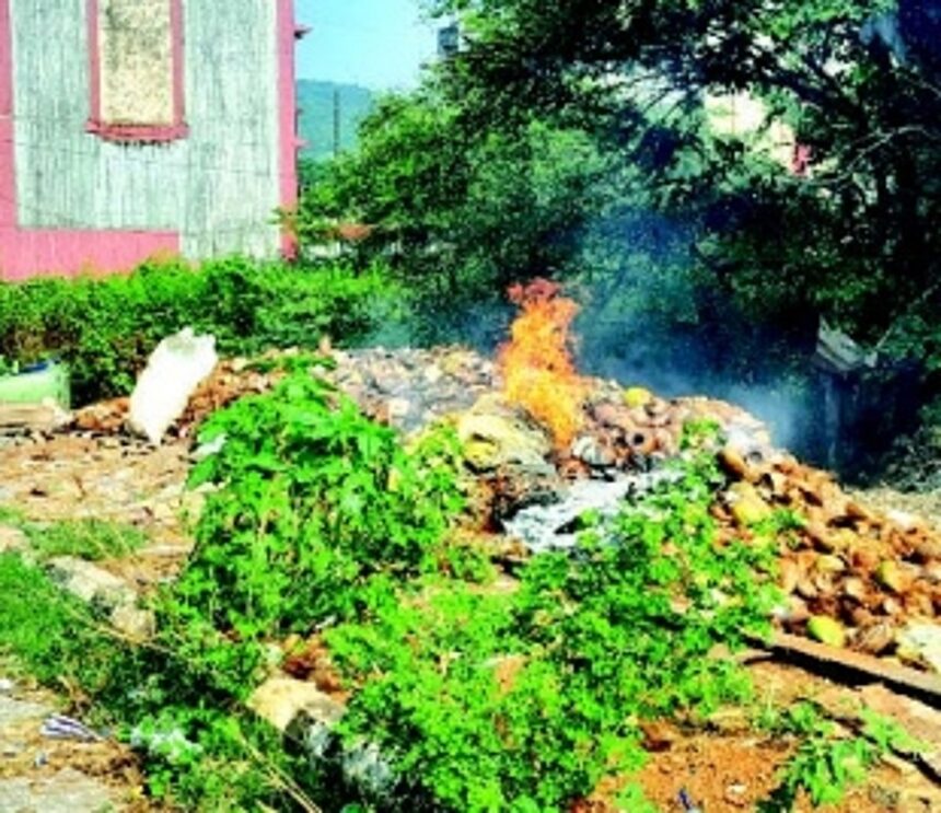 MMC struggles to tackle garbage burning on roadsides