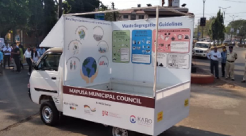MMC’s new mobile van to create awareness on waste
