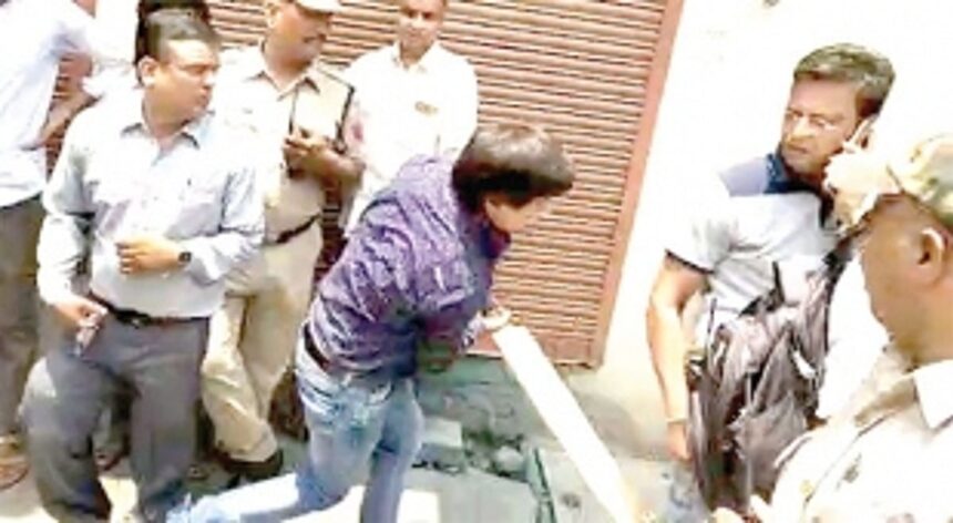 MP BJP leader’s MLA son assaults official with bat; arrested
