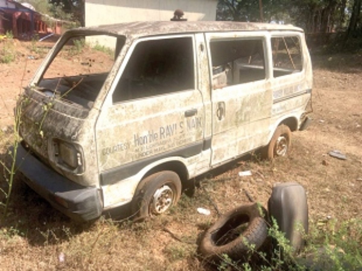 MP fund ambulances lying unused in Sattari taluka