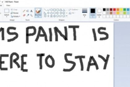 MS PAINT IS HERE TO STAY