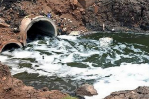 Maddel locals  complain of sewage discharge