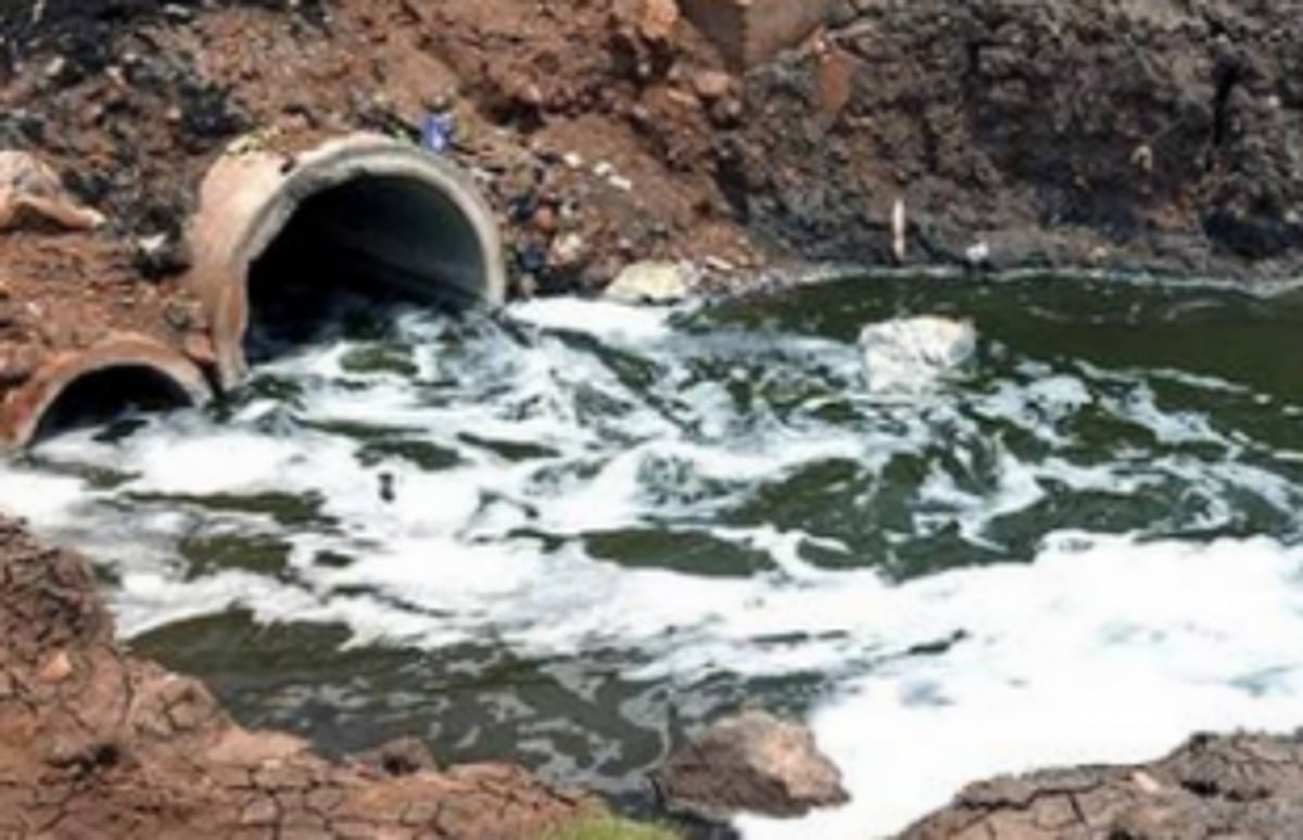Maddel locals  complain of sewage discharge