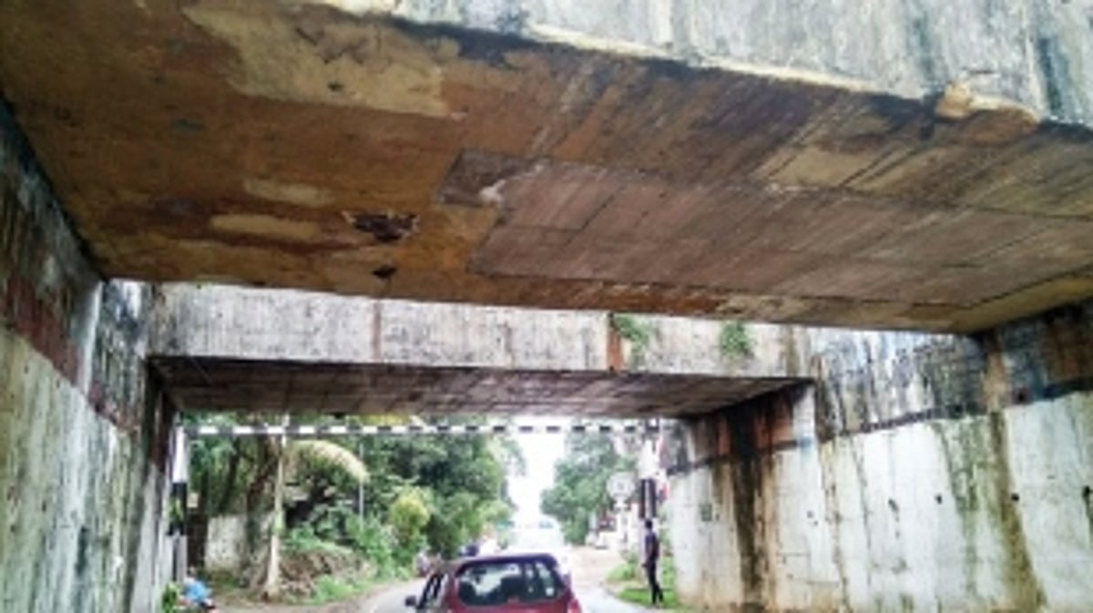 Madel, Mungul residents panic over misuse of rail overbridge