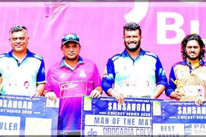 Madgaon Royals Triumph; Titans and Fountainheads Dominate in Sarsangan Super Series