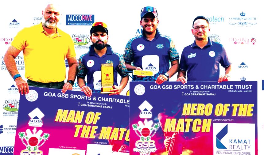 Madgaon Royals score 59-run win 1 Madgaon Royals score 59-run win