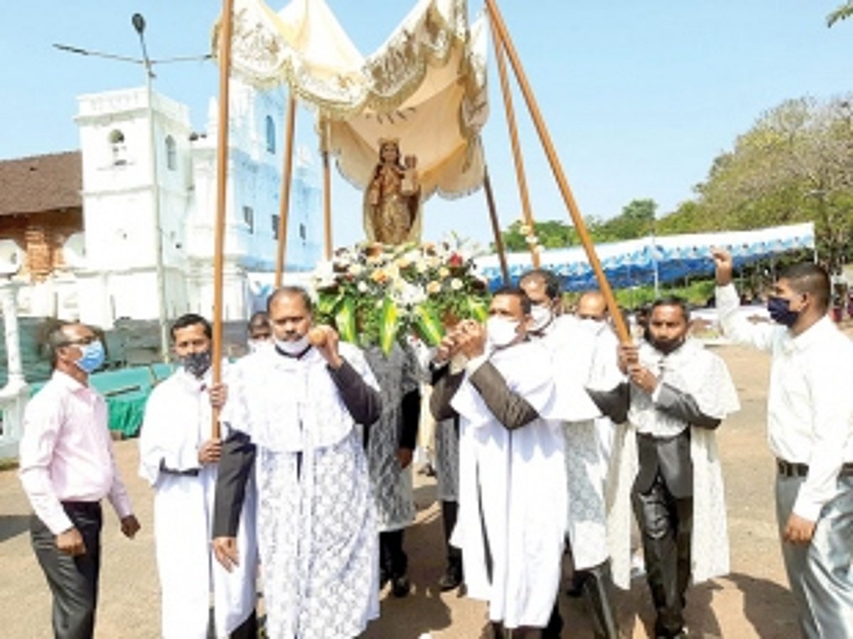 Mae dos Pobres feast  celebrated at Nuvem