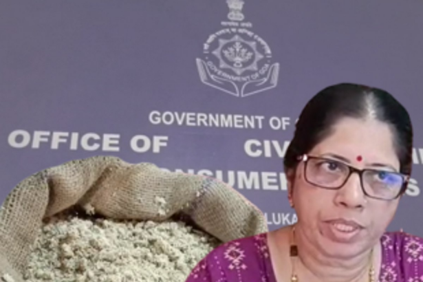 Maggot-infested rice scare: 300 tons of rice fumigated at Cortalim godown