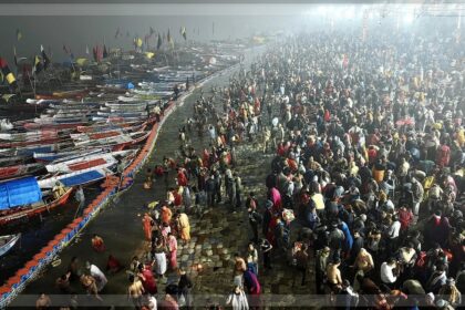 Maha Kumbh Mela Kicks Off with 1.65 Crore Pilgrims Taking Holy Dip on Day One