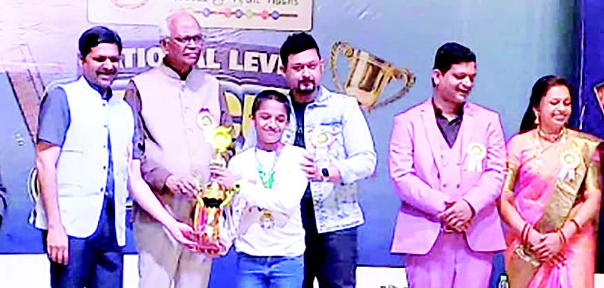 Mahaj Porob wins gold at National Abacus competition
