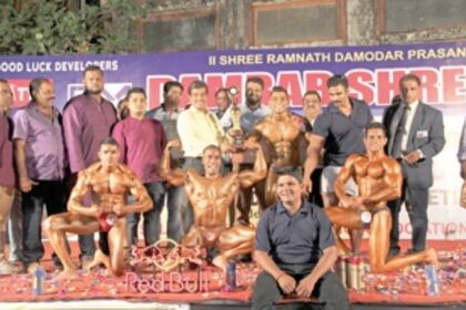 Mahesh flexes his way to lift bodybuilding title