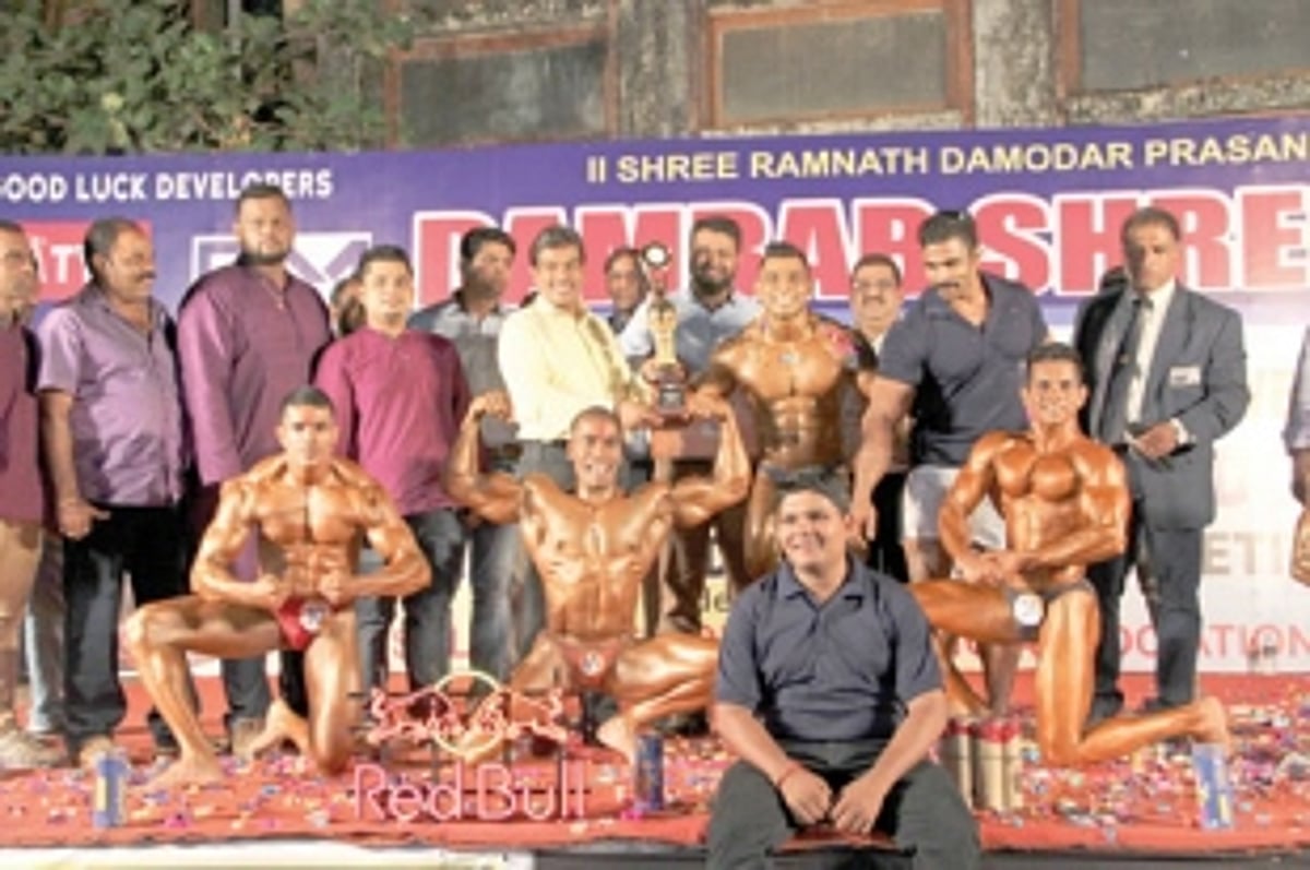 Mahesh flexes his way to lift bodybuilding title