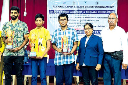 Mahila and Nutan HS clinch Salcete
Taluka School’s Team Championship