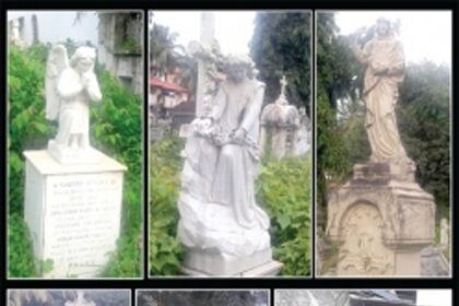 Maintain the beauty of exquisite angels at St Inez Cemetery
