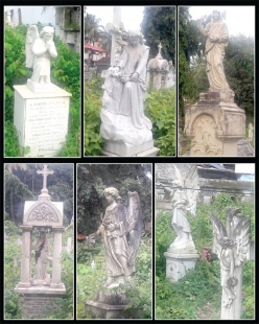 Maintain the beauty of exquisite angels at St Inez Cemetery 1 Maintain the beauty of exquisite angels at St Inez Cemetery