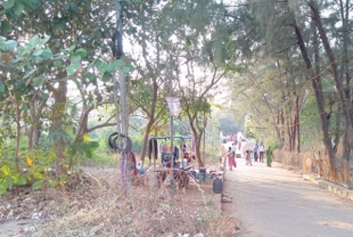 Maintain the city walkway at Rua De Ourem