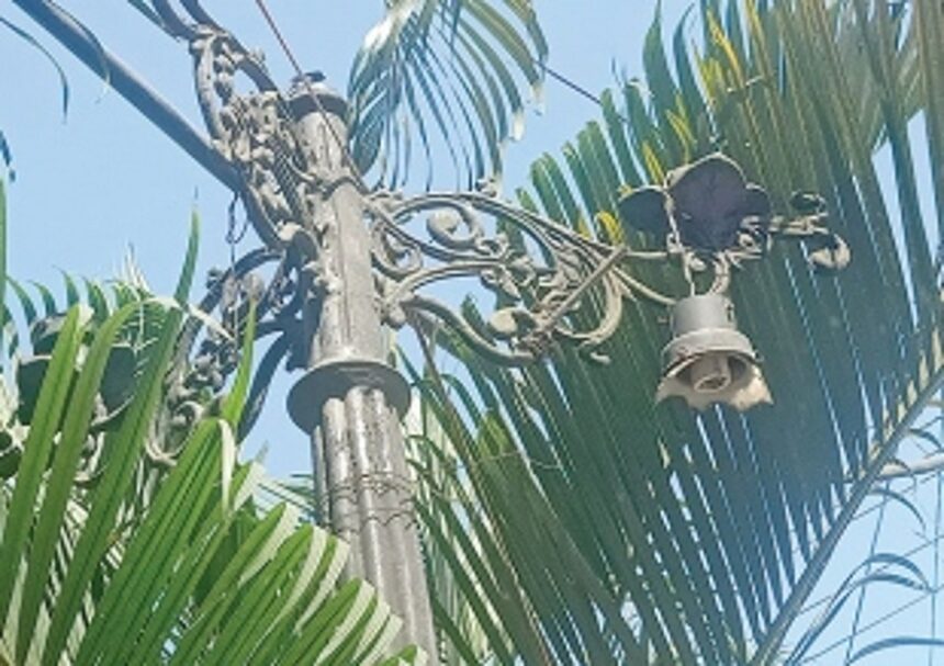 Maintenance of Quepem Municipal Garden neglected