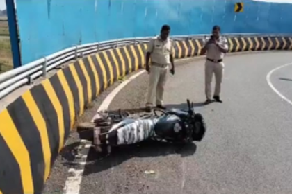 Major Accident at Dabolim: One Dead, Another Injured as Bike Riders Fall from Grade Separator Over Bridge