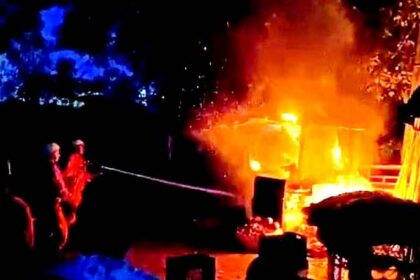 Major fire erupts at Vasco vegetable market