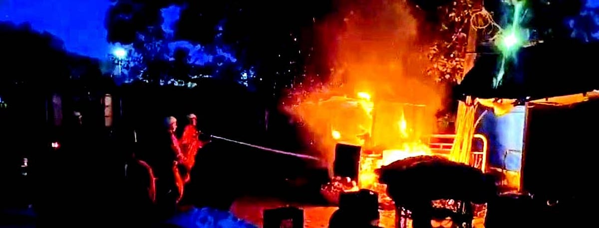 Major fire erupts at Vasco vegetable market