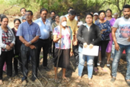 Majorda locals object to alleged destruction of  biodiversity, natural flow of water by RVNL
