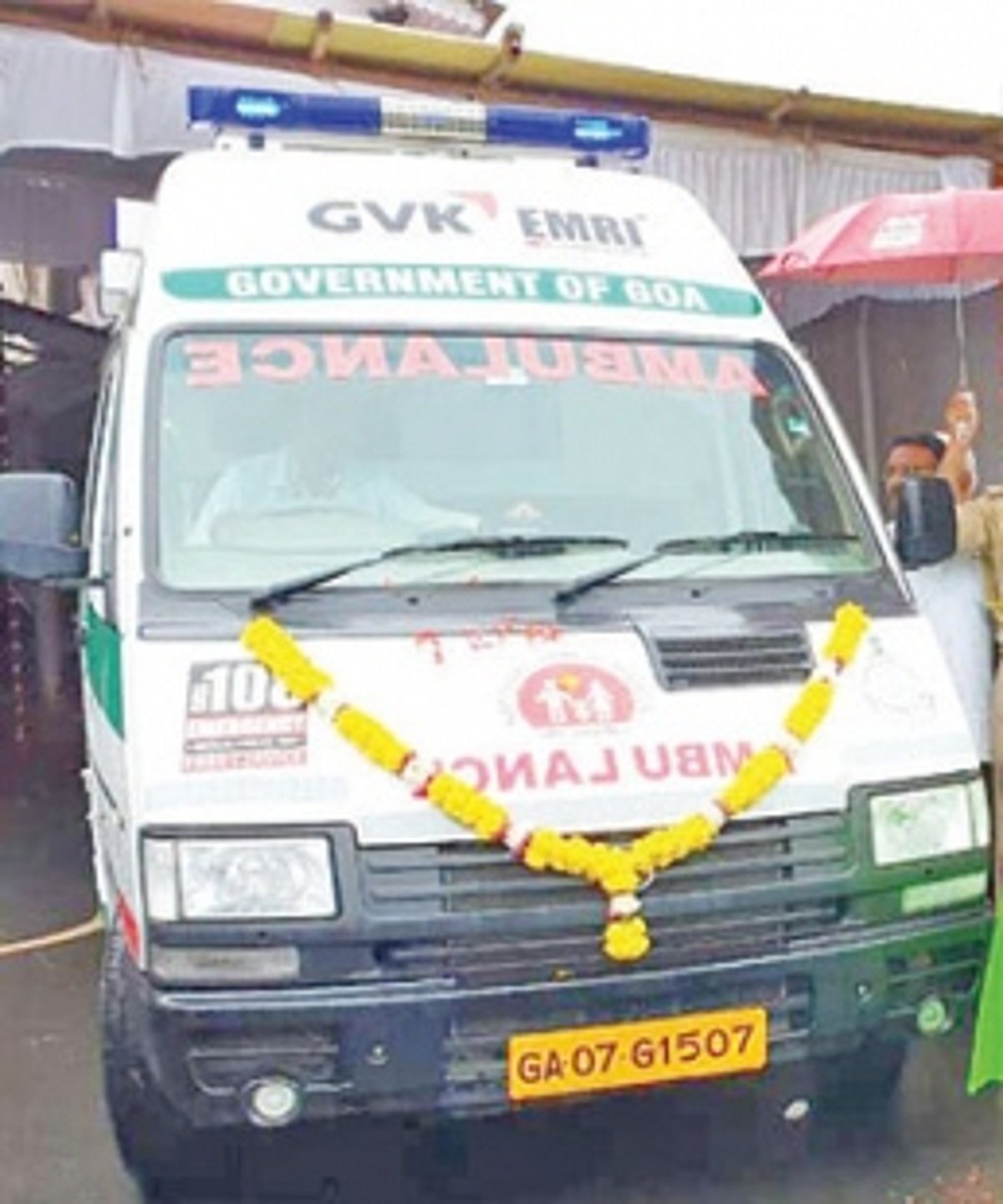 Make way for ambulance