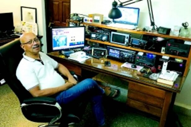 Making interesting connections all over the world through ham radios
