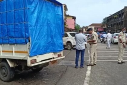 Male body found in a pickup truck near Raviraj hotel Margao.