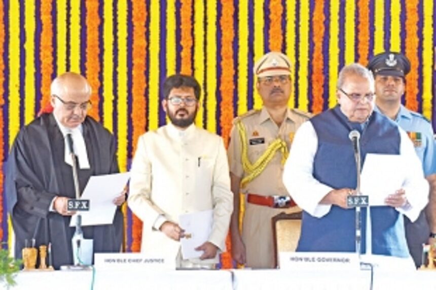 Malik sworn-in as Goa Guv