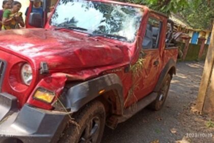 Man Crashes Rental Car in Morjim While Allegedly Drunk; Police Investigate