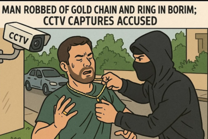 Man Robbed of Gold Chain and Ring in Borim; CCTV Captures Accused