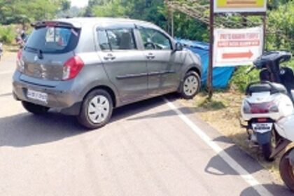 Man dies on the spot in mishap at Savoiverem, wife seriously injured