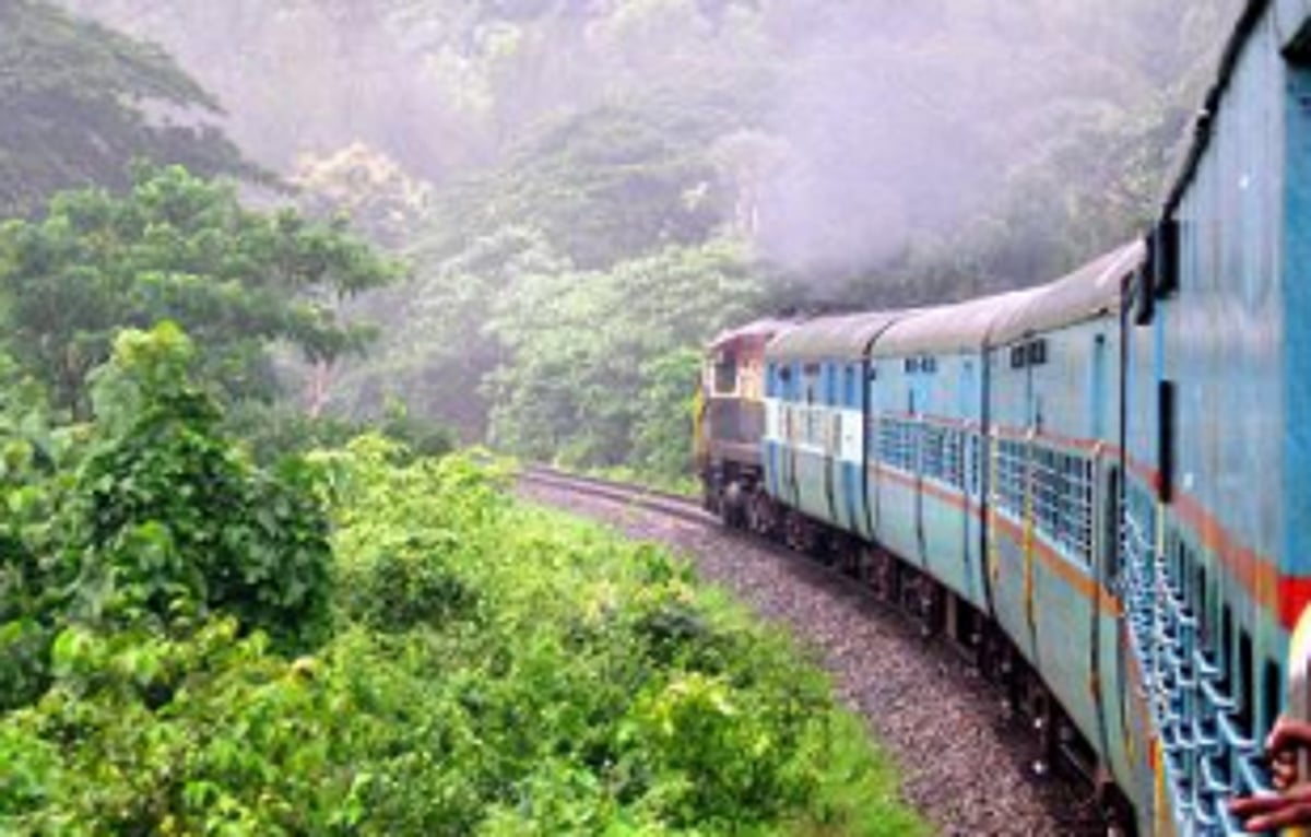 Man run over by train