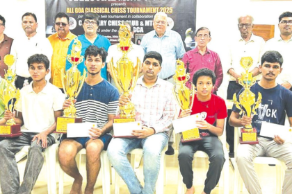 Mandar Lad Wins Top Spot at All Goa Classical Chess Tournament 2025