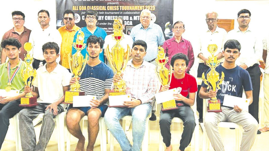 Mandar Lad Wins Top Spot at All Goa Classical Chess Tournament 2025 1 Mandar Lad Wins Top Spot at All Goa Classical Chess Tournament 2025