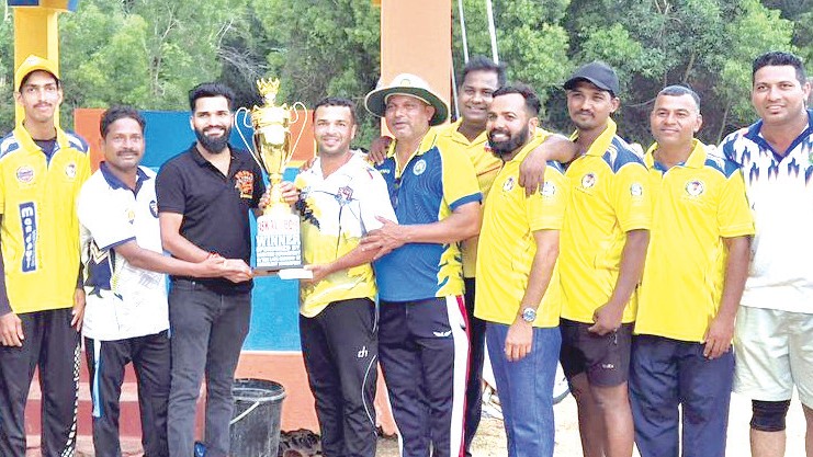 Mandovi Parivar Win Faskali Rainy Tennis Ball Cricket Tournament With 20-Run Final Victory