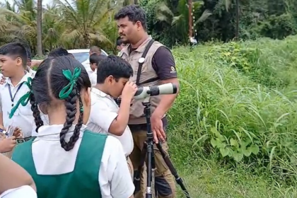 Mandre High School Introduces Bird Watching Activity to Promote Biodiversity Awareness