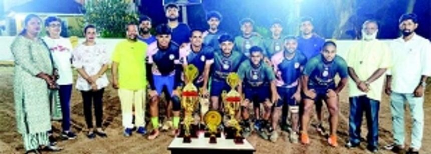 Mandrem Parish Youth triumph in  Siolim 4-a-side football tournment