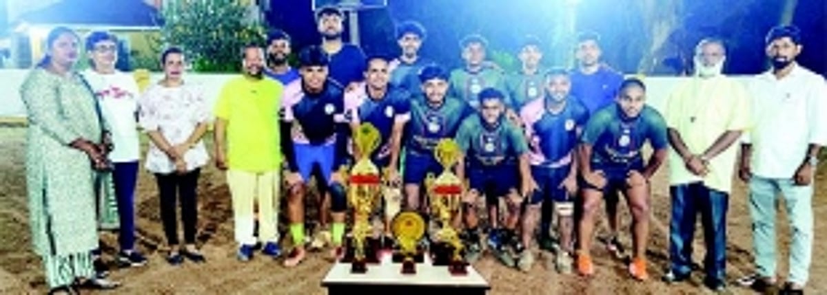 Mandrem Parish Youth triumph in  Siolim 4-a-side football tournment