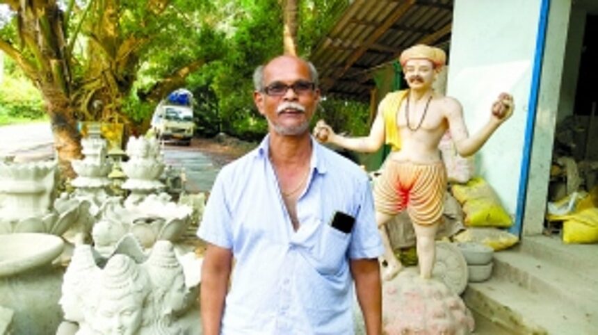 Mandrem’s ceramic artist Prakash Pednekar sculpts bonds beyond borders 1 Mandrem’s ceramic artist Prakash Pednekar sculpts bonds beyond borders